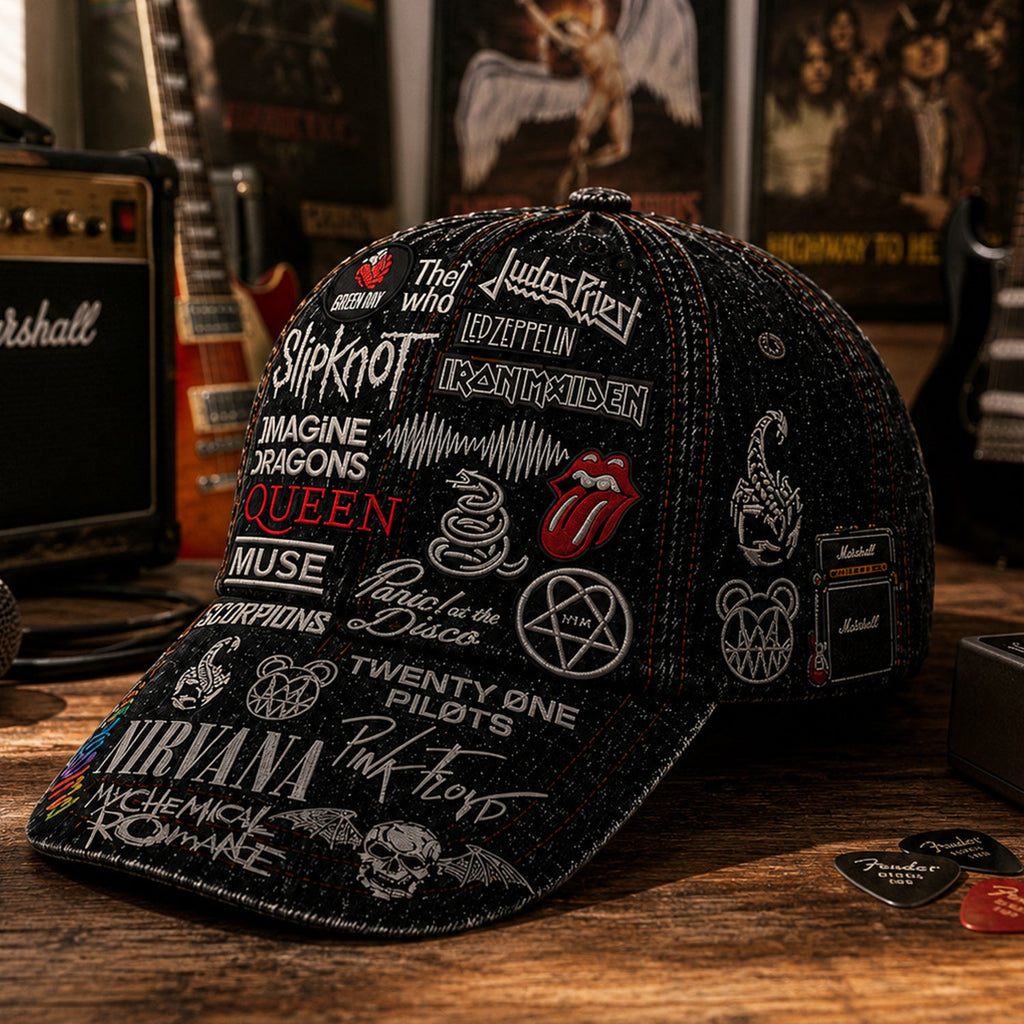 Personalized Rock Legends Edition Classic Cap Unique Music Gift Classic Cap GradoCreations