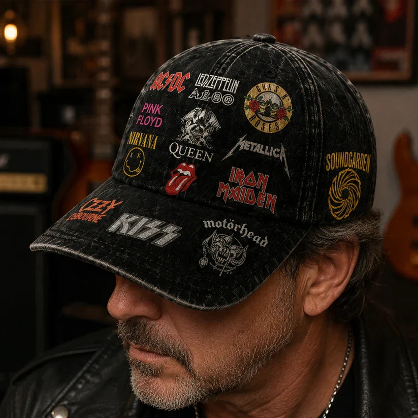 Custom Classic Rock Cap with Legends Edition Design for Music Lovers Classic Cap GradoCreations