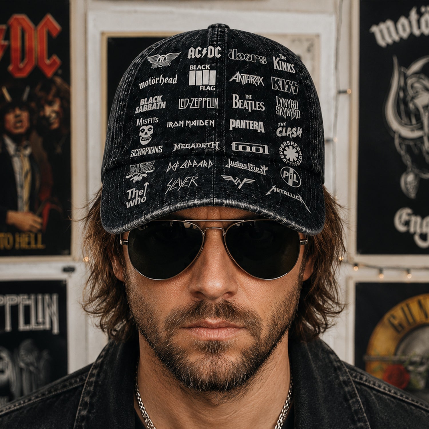 Personalized Classic Cap Legends Edition for Rock Music Lovers GradoCreations