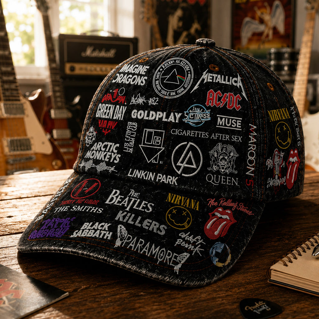 Classic Rock Music Cap Personalized Legends Edition Gift Classic Cap GradoCreations