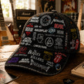Classic Rock Music Cap Personalized Legends Edition Gift Classic Cap GradoCreations