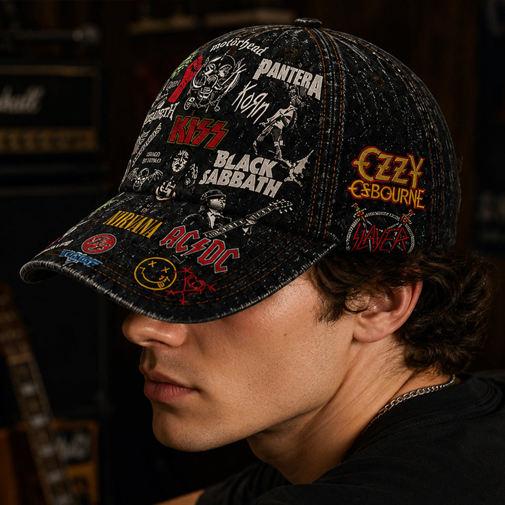 Personalized Rock Legends Classic Cap Custom Name Gift GradoCreations