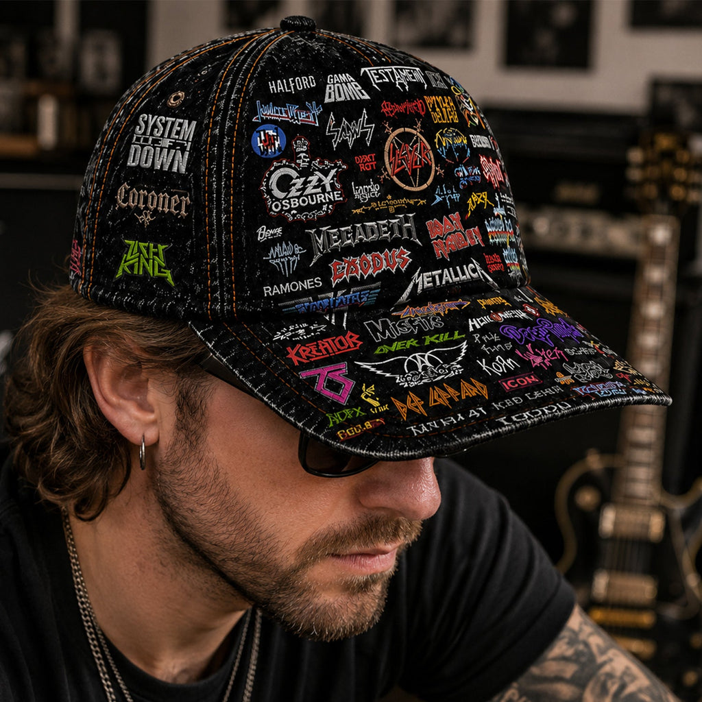 Personalized Legends Edition Classic Cap for Rock Music Fans GradoCreations