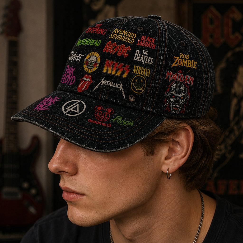 Personalized Classic Rock Cap Custom Name Legends Edition Gift GradoCreations