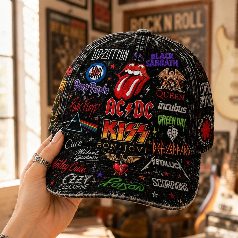 Personalized Classic Cap with Rock Legends Design Gift Idea Classic Cap GradoCreations