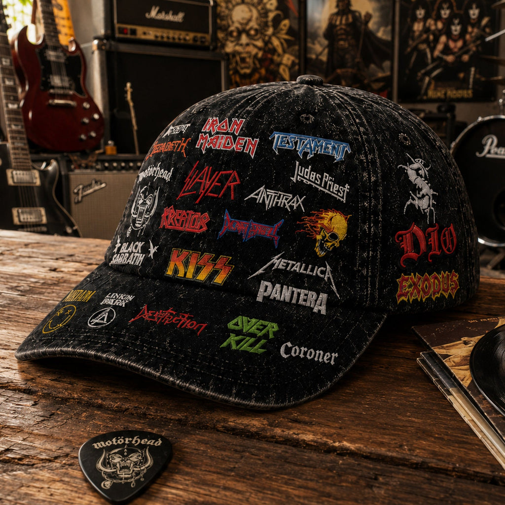 Personalized Classic Rock Cap – Legends Edition Gift for Music Lovers Classic Cap GradoCreations