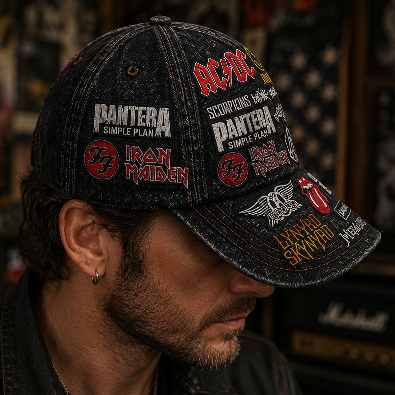 Personalized Classic Rock Cap for Music Lovers | Legends Edition Classic Cap GradoCreations