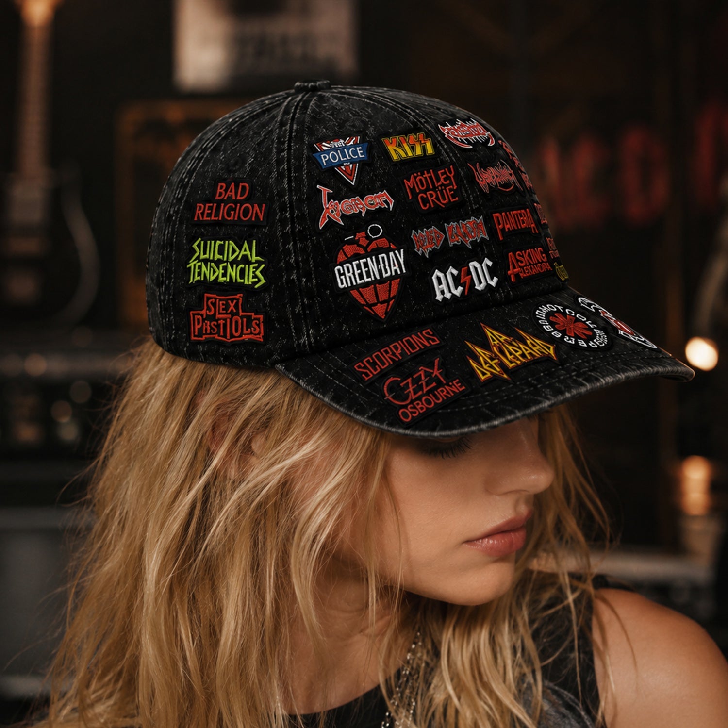 Personalized Legends Edition Classic Cap for Rock Music Lovers GradoCreations