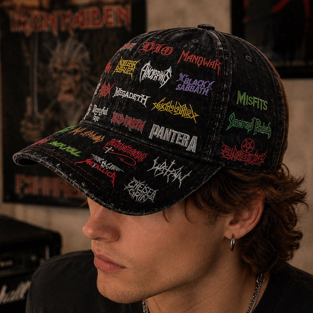 Custom Legends Edition Classic Cap for Rock Music Lovers GradoCreations