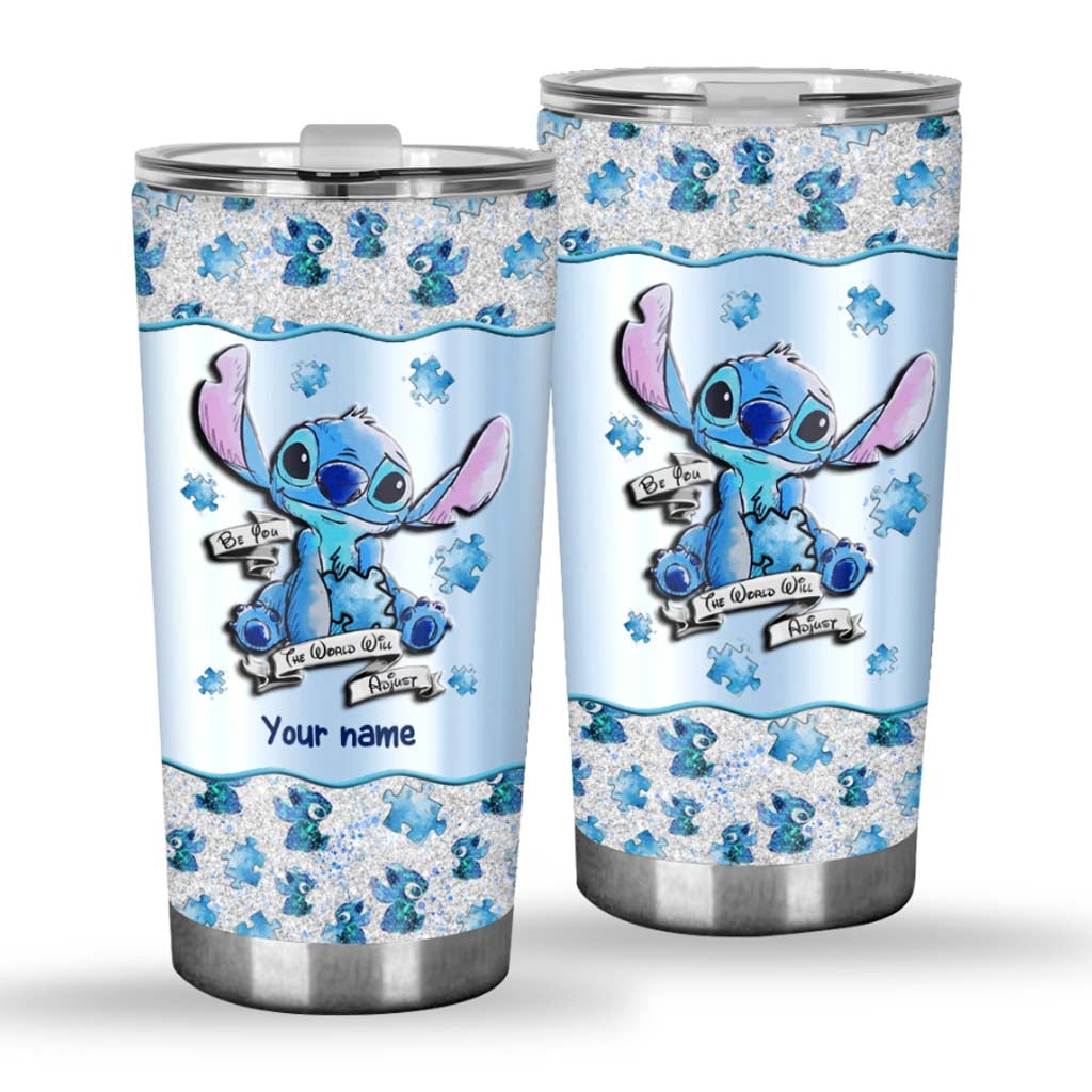 Personalized Autism Awareness Tumbler Custom Name Gift Tumbler GradoCreations