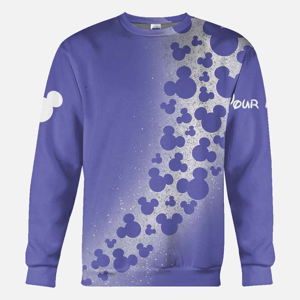 Personalized Magical Mouse Ears All Over Hoodie Custom Name Gift All Over Shirt GradoCreations