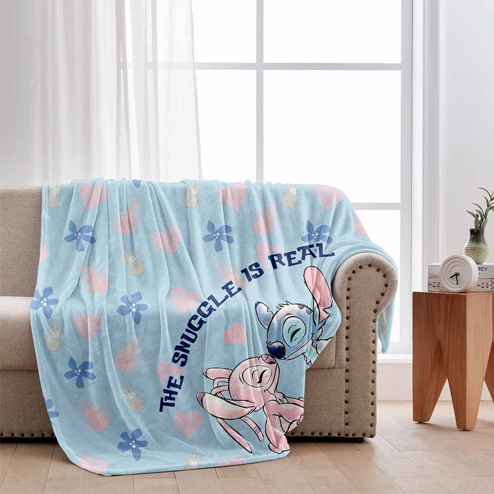 Personalized Ohana Blanket for Couples | Snuggle Gift Idea Blanket GradoCreations