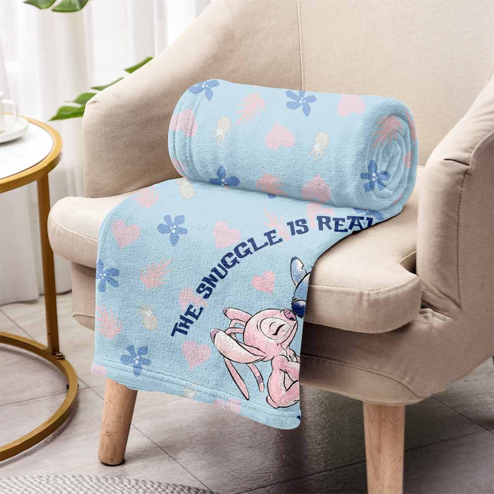 Personalized Ohana Blanket for Couples | Snuggle Gift Idea Blanket GradoCreations