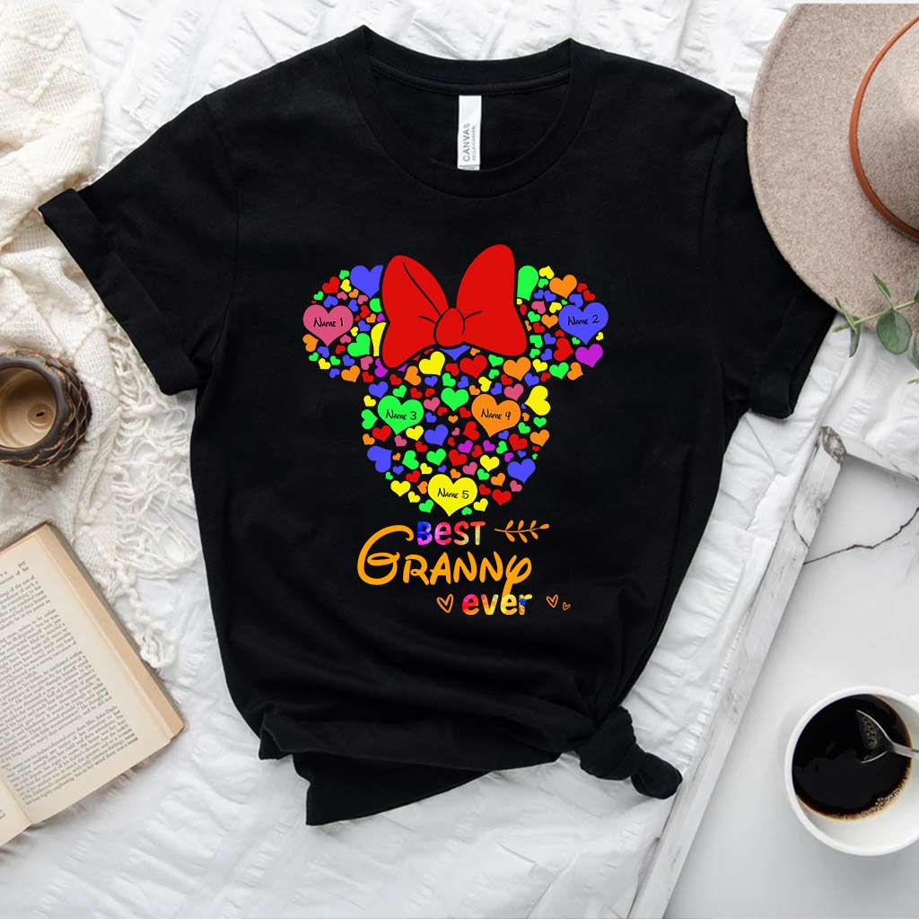 Personalized Mother's Day T-Shirt & Hoodie Best Grandma Ever Gift T-shirt & Hoodie GradoCreations