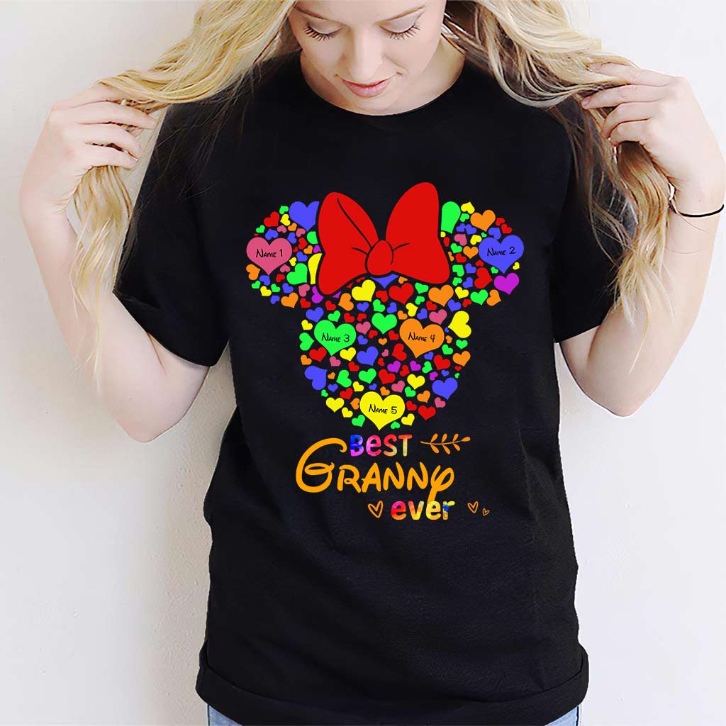 Personalized Mother's Day T-Shirt & Hoodie Best Grandma Ever Gift T-shirt & Hoodie GradoCreations