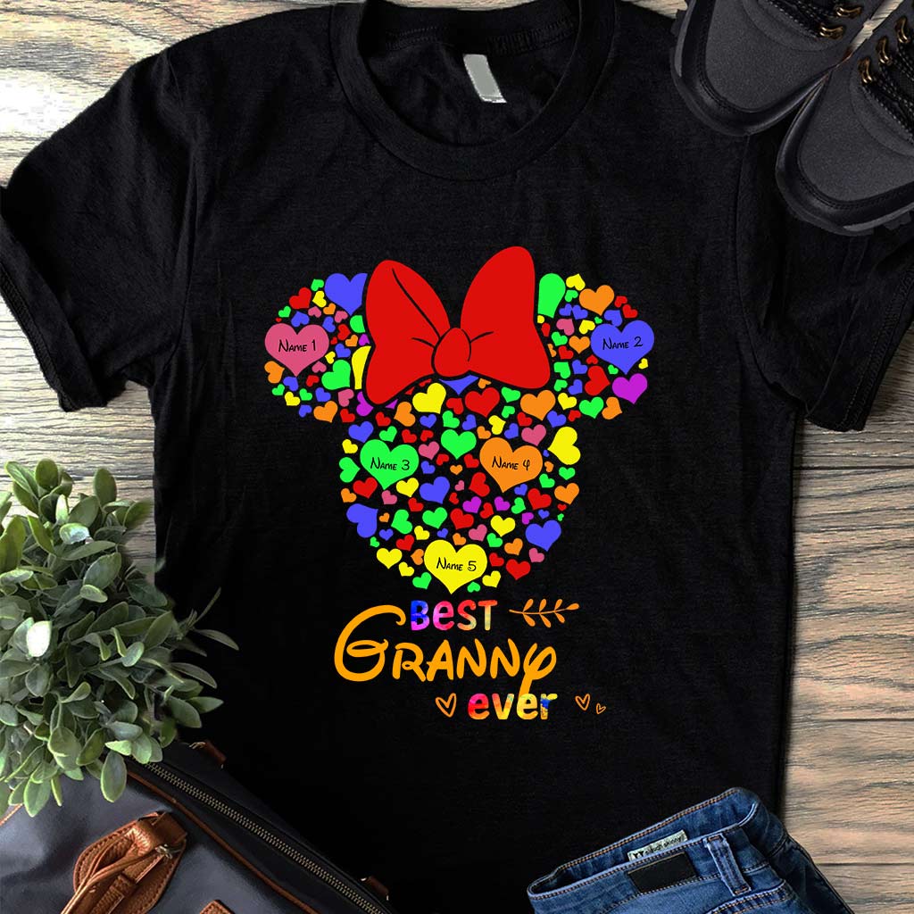 Personalized Mother's Day T-Shirt & Hoodie Best Grandma Ever Gift T-shirt & Hoodie GradoCreations