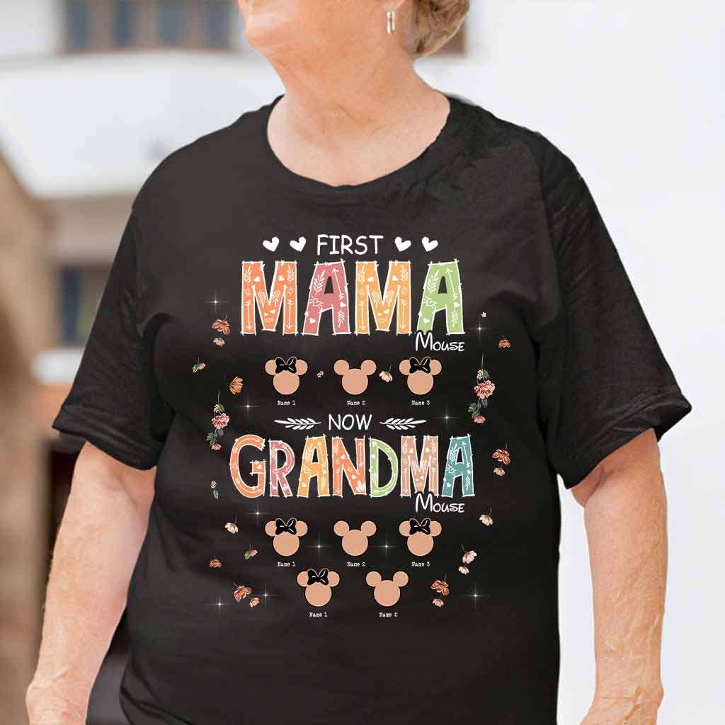 Personalized Grandma Mouse T-shirt Hoodie Gift for Mother's Day T-shirt & Hoodie GradoCreations