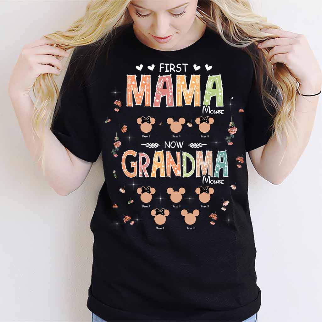 Personalized Grandma Mouse T-shirt Hoodie Gift for Mother's Day T-shirt & Hoodie GradoCreations