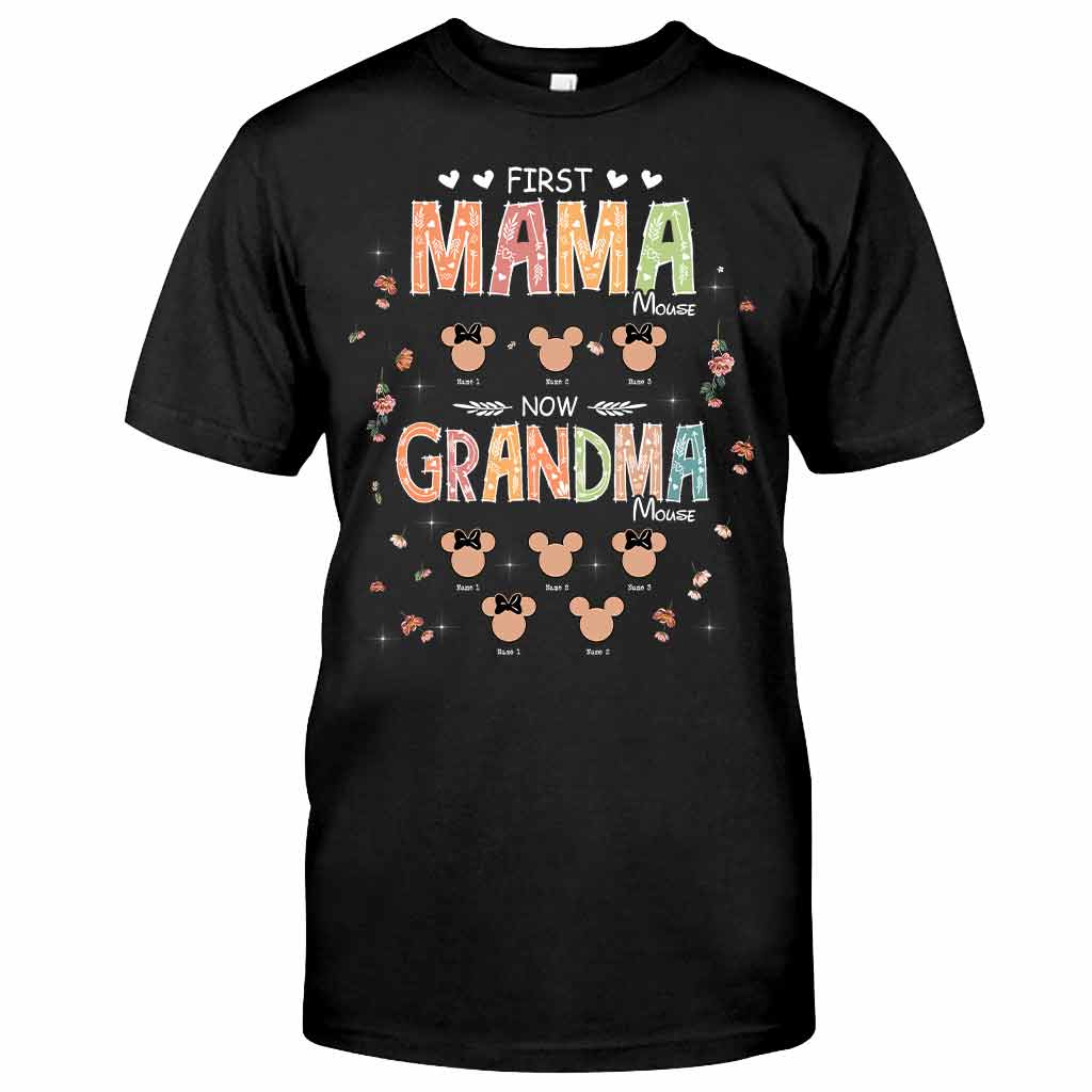 Personalized Grandma Mouse T-shirt Hoodie Gift for Mother's Day T-shirt & Hoodie GradoCreations