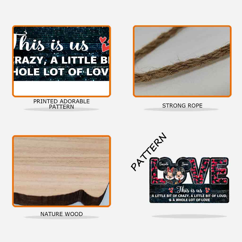 Personalized Couples Wood Sign Custom Name Gift for Anniversary Wood Sign GradoCreations