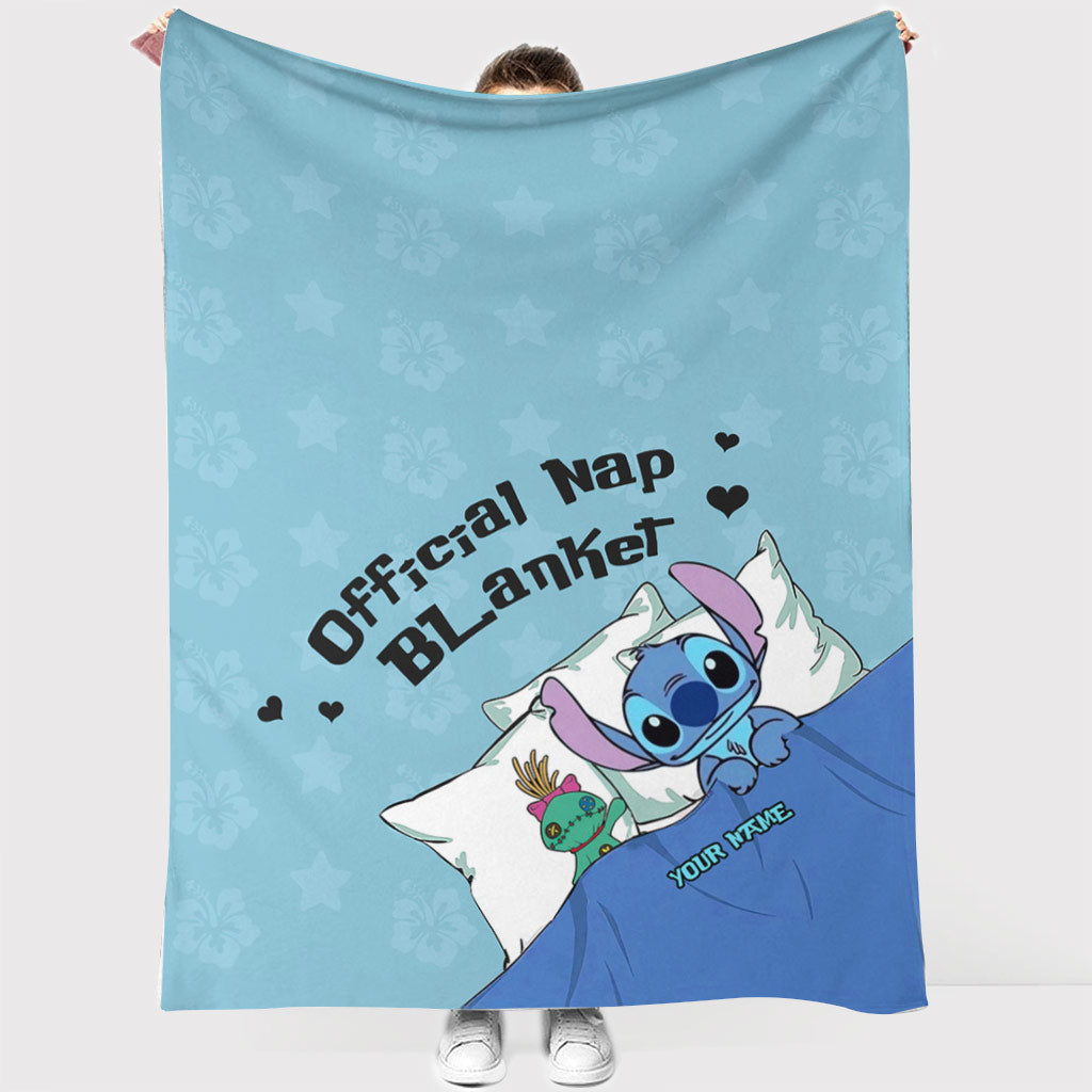 Personalized Ohana Nap Blanket Custom Name Gift for Kids Blanket GradoCreations