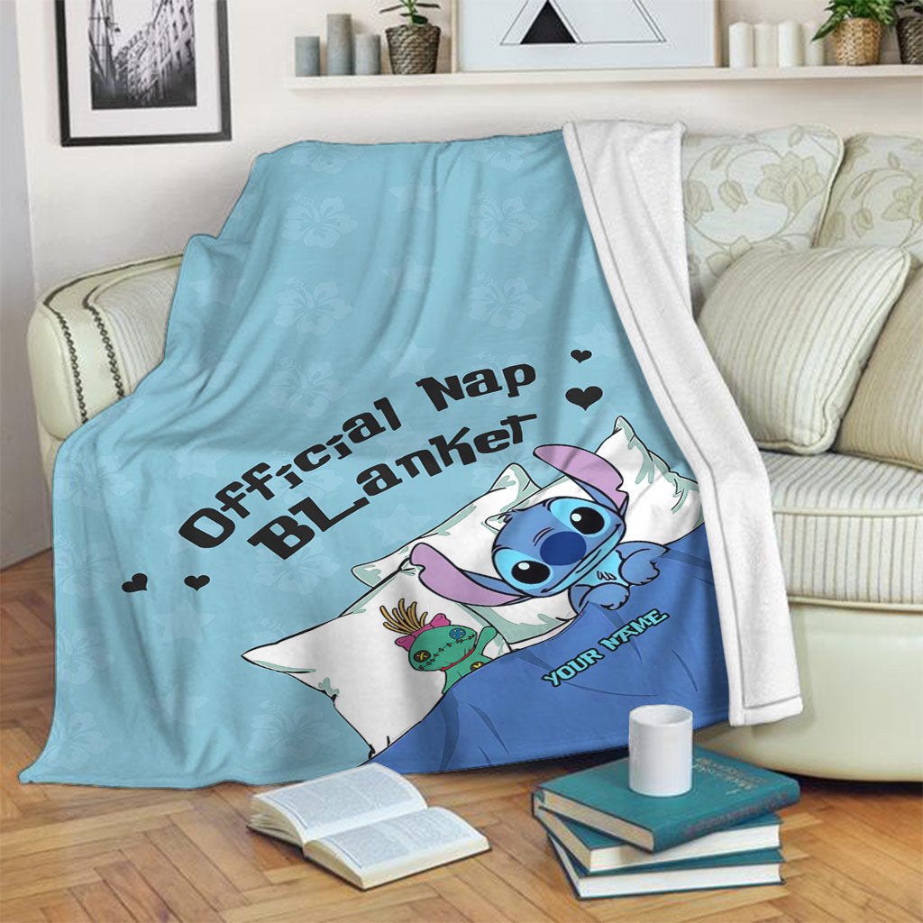 Personalized Ohana Nap Blanket Custom Name Gift for Kids Blanket GradoCreations