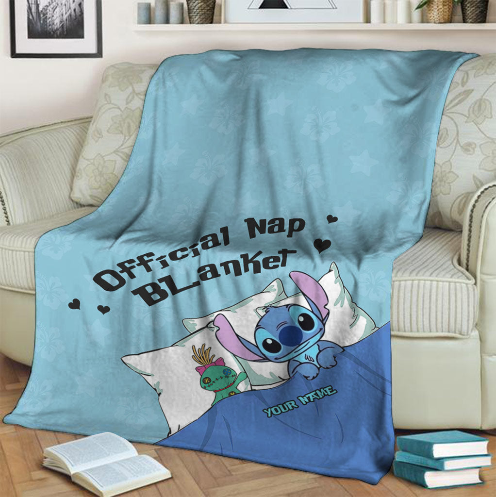 Personalized Ohana Nap Blanket Custom Name Gift for Kids Blanket GradoCreations