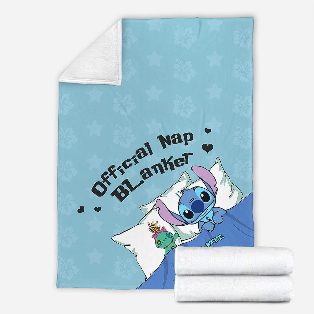 Personalized Ohana Nap Blanket Custom Name Gift for Kids Blanket GradoCreations