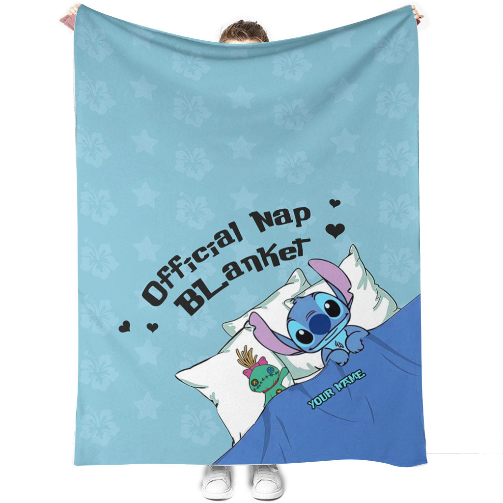 Personalized Ohana Nap Blanket Custom Name Gift for Kids Blanket GradoCreations