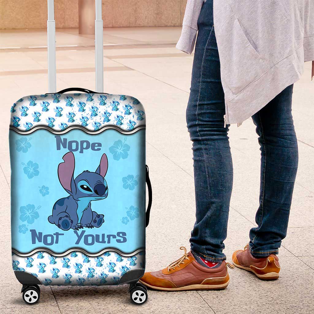Personalized Ohana Luggage Cover Custom Name Travel Gift Luggage Cover GradoCreations
