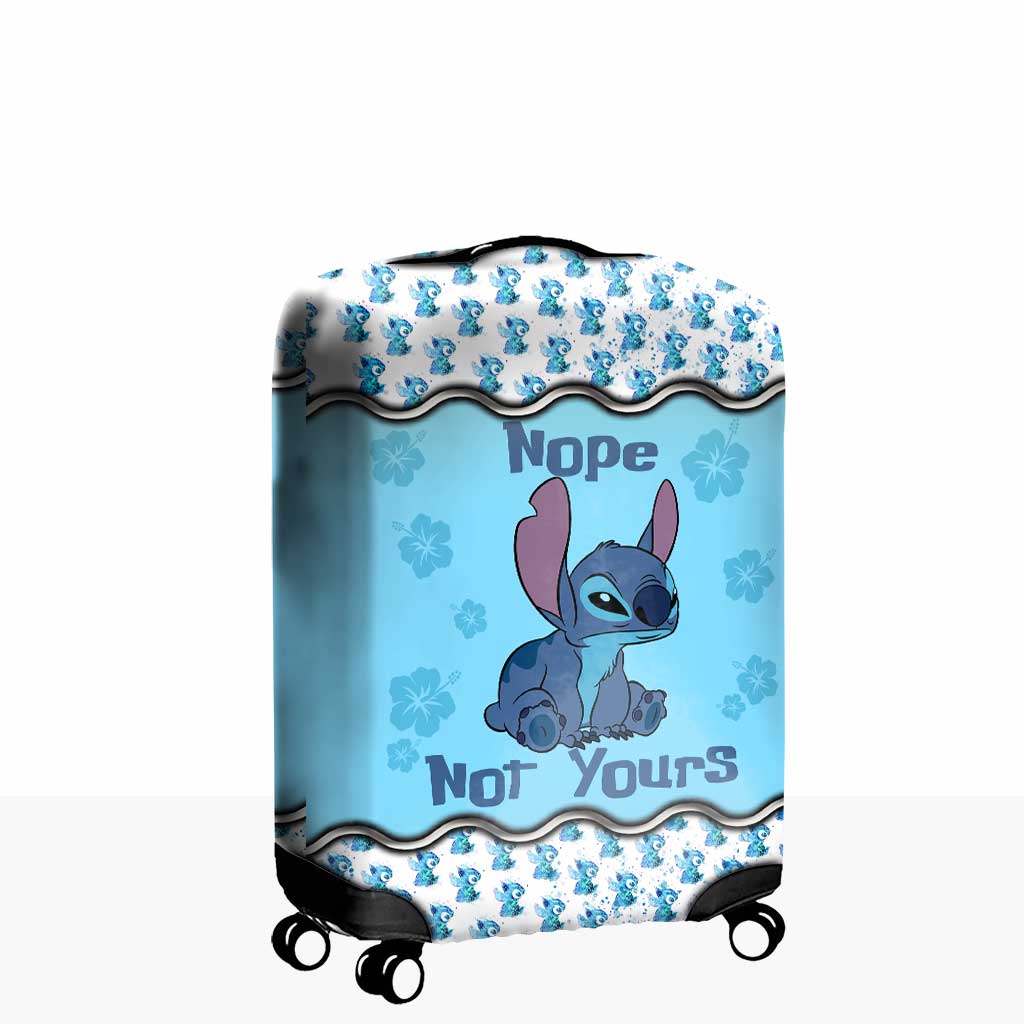 Personalized Ohana Luggage Cover Custom Name Travel Gift Luggage Cover GradoCreations