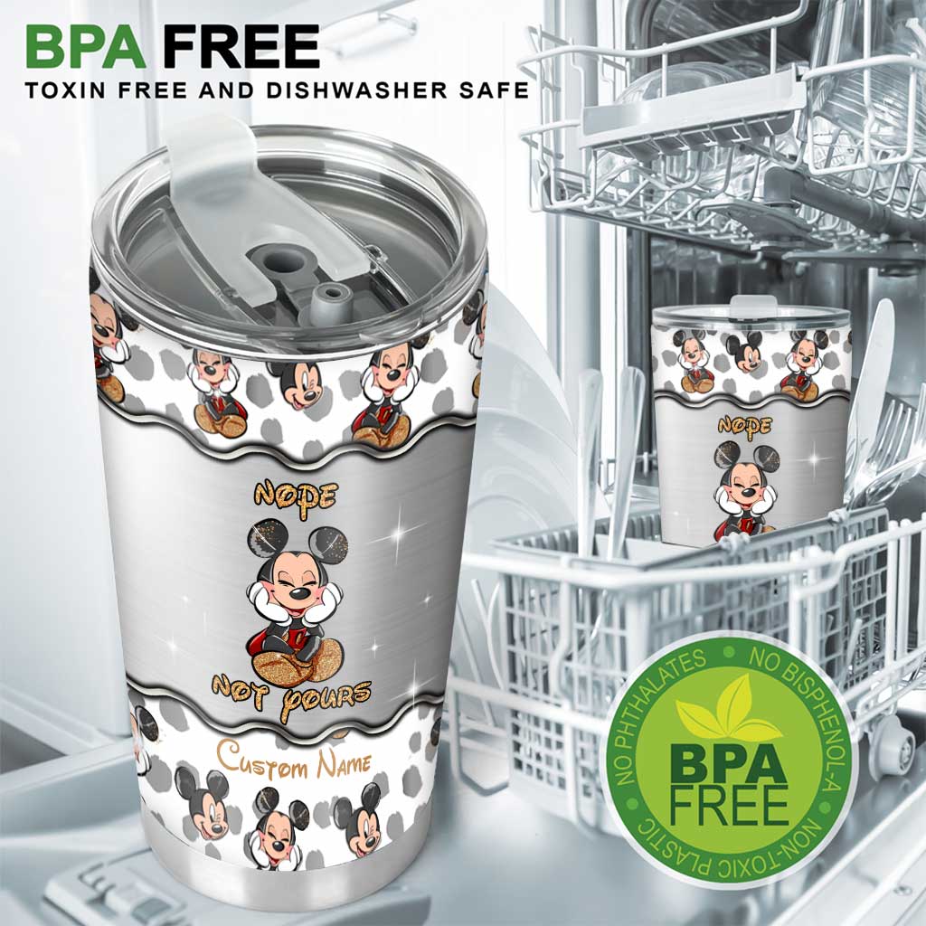 Personalized Mickey Mouse Tumbler Custom Name Gift for Kids Tumbler GradoCreations
