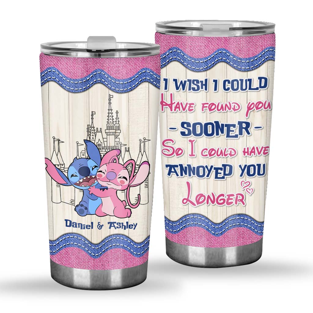 Personalized Ohana Tumbler Custom Couple Name Gift for Anniversary Tumbler GradoCreations