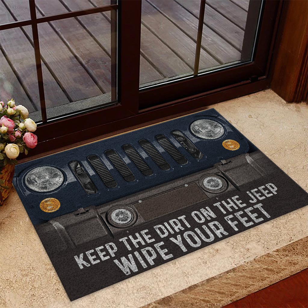 Personalized Jeep Doormat Custom Name Gift for Car Lovers Doormat GradoCreations
