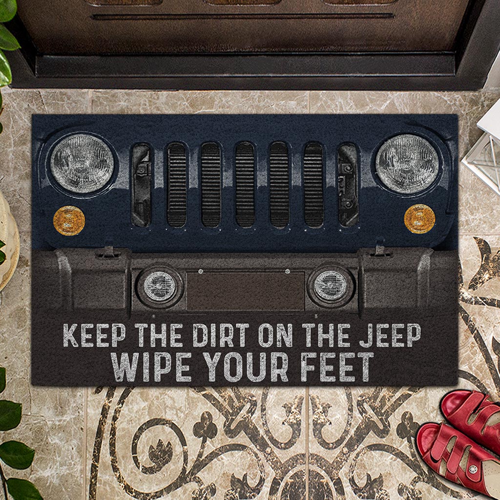 Personalized Jeep Doormat Custom Name Gift for Car Lovers Doormat GradoCreations