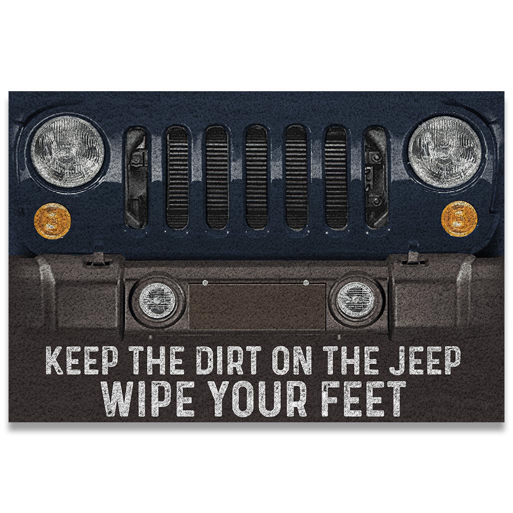 Personalized Jeep Doormat Custom Name Gift for Car Lovers Doormat GradoCreations