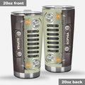 Personalized Car Tumbler Custom Name 20oz Gift for Dad Tumbler GradoCreations