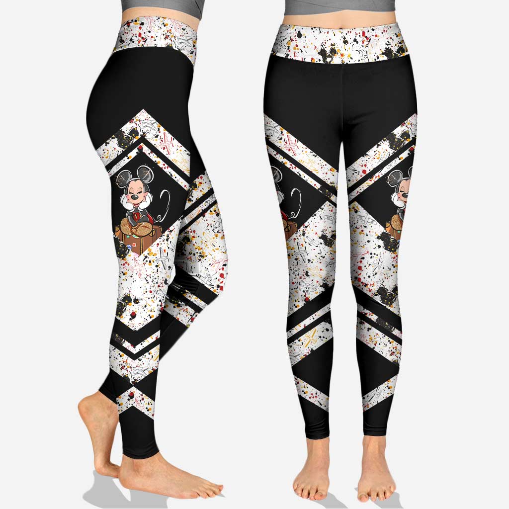 Personalized Mouse Hoodie & Leggings Set Custom Name for Women Hoodie & Leggings GradoCreations