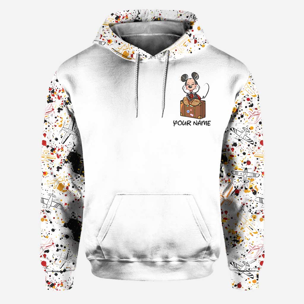 Personalized Mouse Hoodie & Leggings Set Custom Name for Women Hoodie & Leggings GradoCreations