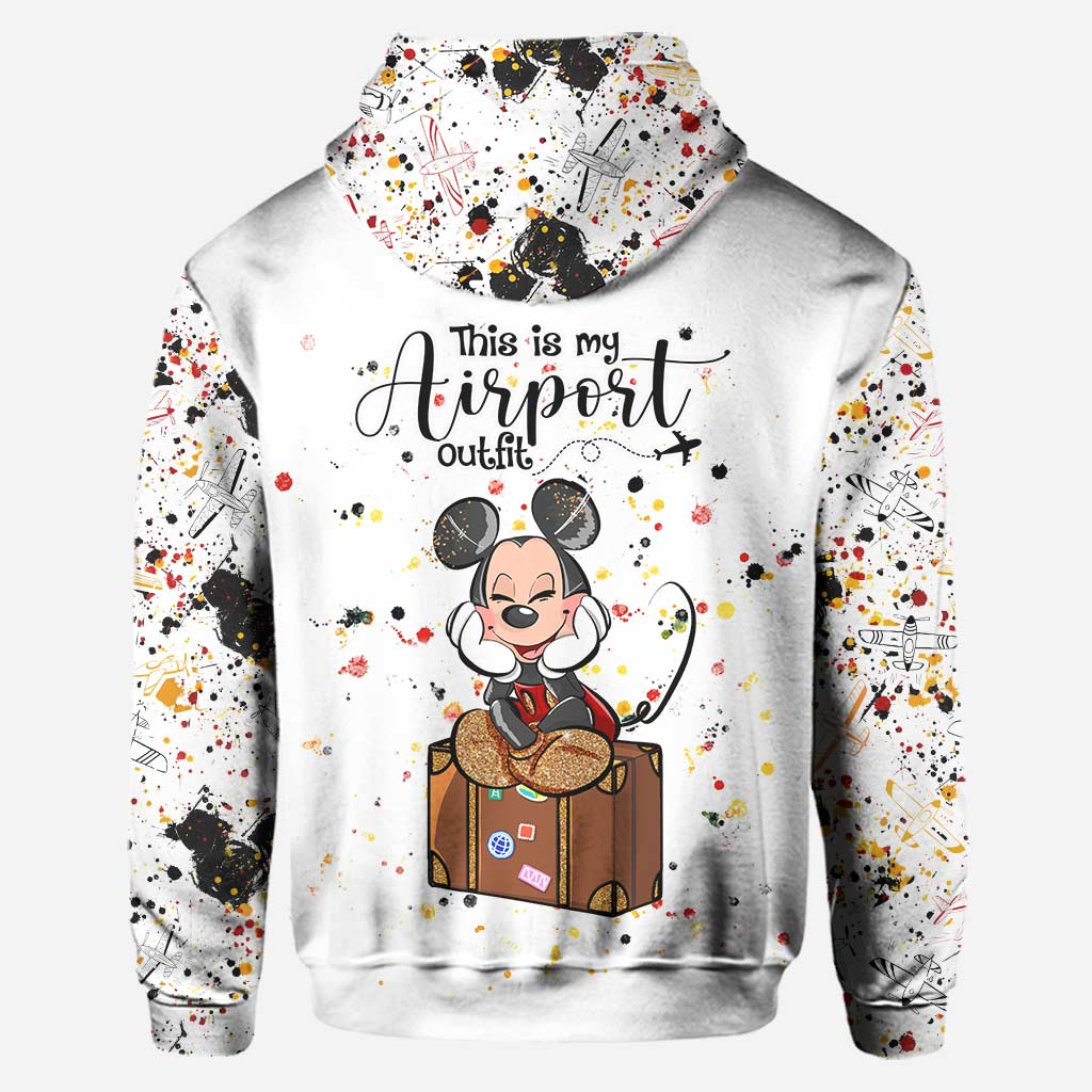 Personalized Mouse Hoodie & Leggings Set Custom Name for Women Hoodie & Leggings GradoCreations