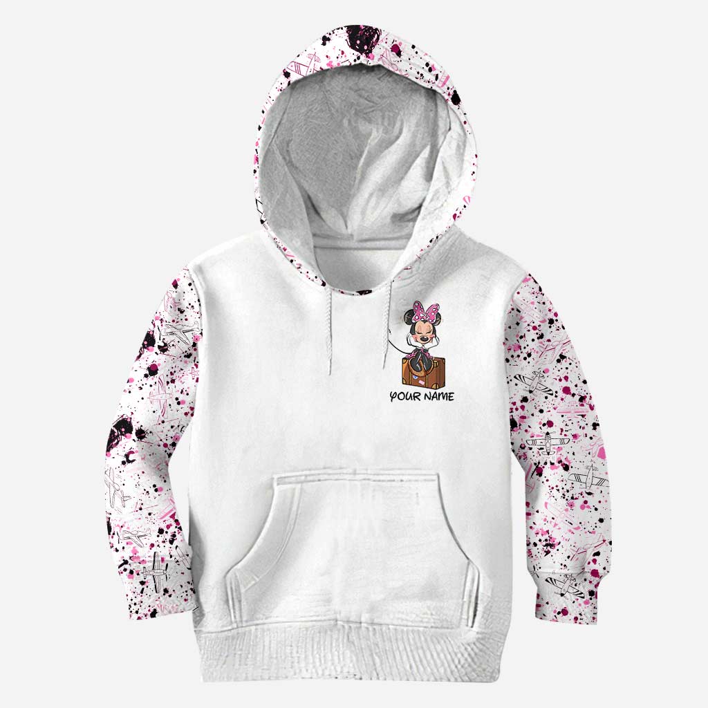 Personalized Mouse Hoodie and Leggings Set for Travel Lovers Hoodie & Leggings GradoCreations