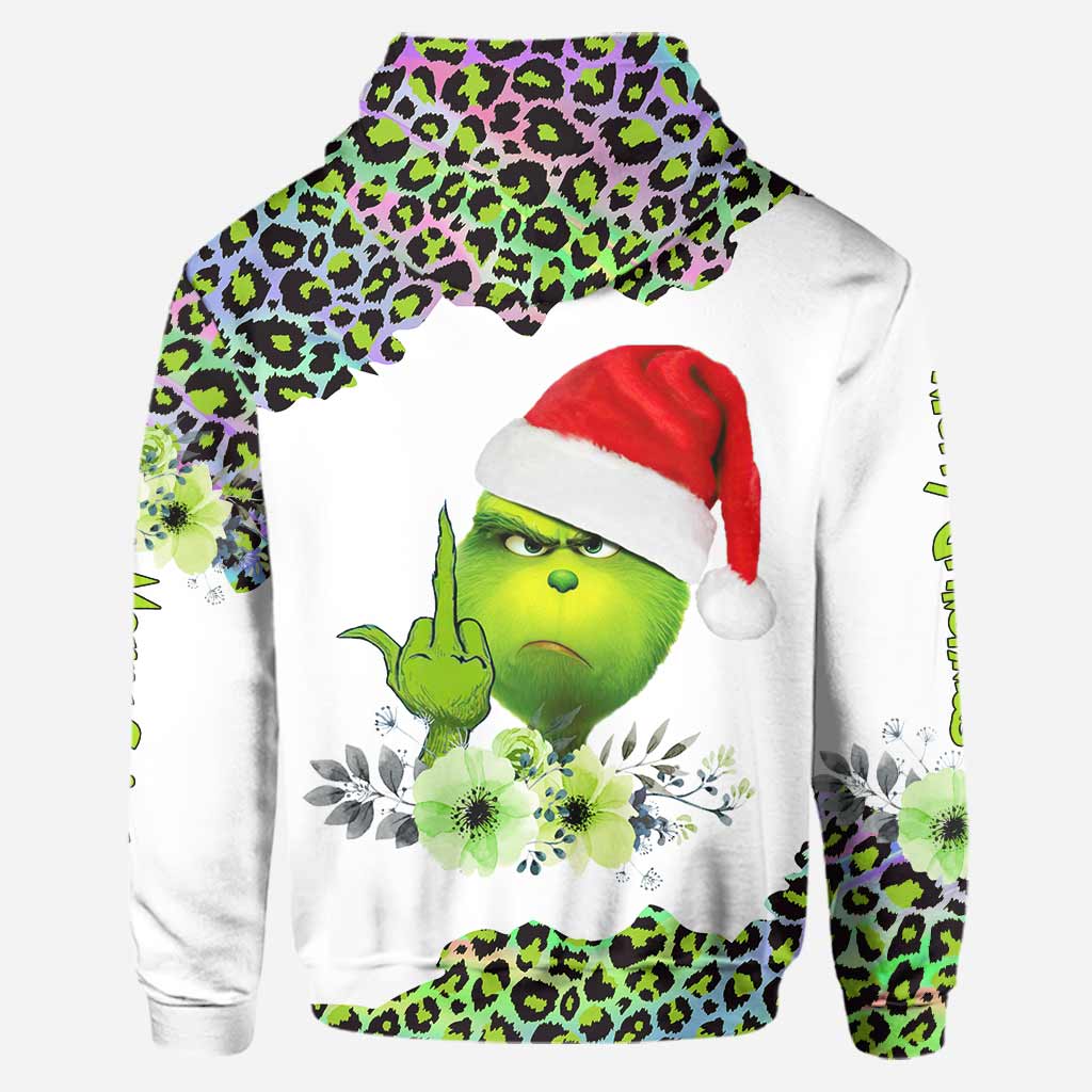 Personalized Grinch Hoodie & Leggings Set Custom Name Gift for Christmas Hoodie & Leggings GradoCreations