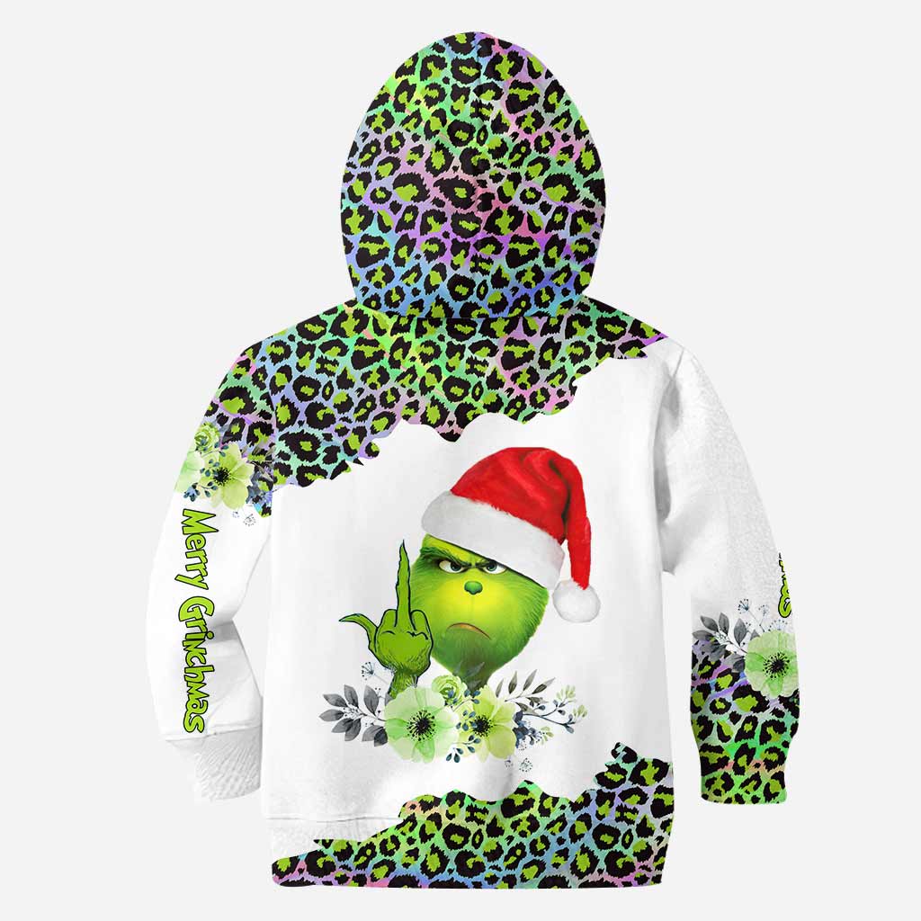 Personalized Grinch Hoodie & Leggings Set Custom Name Gift for Christmas Hoodie & Leggings GradoCreations
