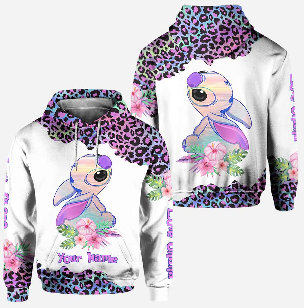 Personalized Love Ohana Hoodie and Leggings Set for Her Hoodie & Leggings GradoCreations