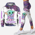 Personalized Yoda Best Mom Hoodie and Leggings Set Gift Hoodie & Leggings GradoCreations