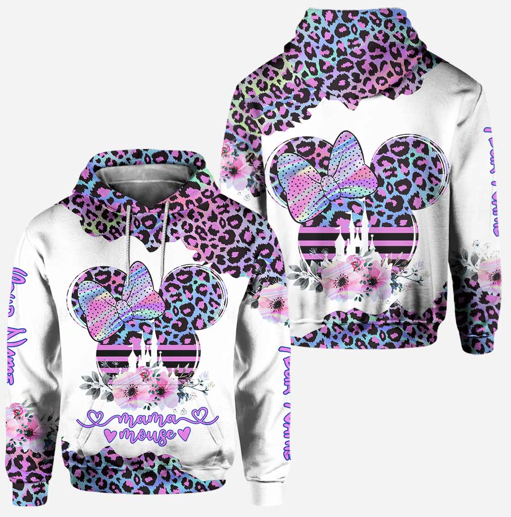 Personalized Mama Mouse Hoodie and Leggings Set for Mom Hoodie & Leggings GradoCreations