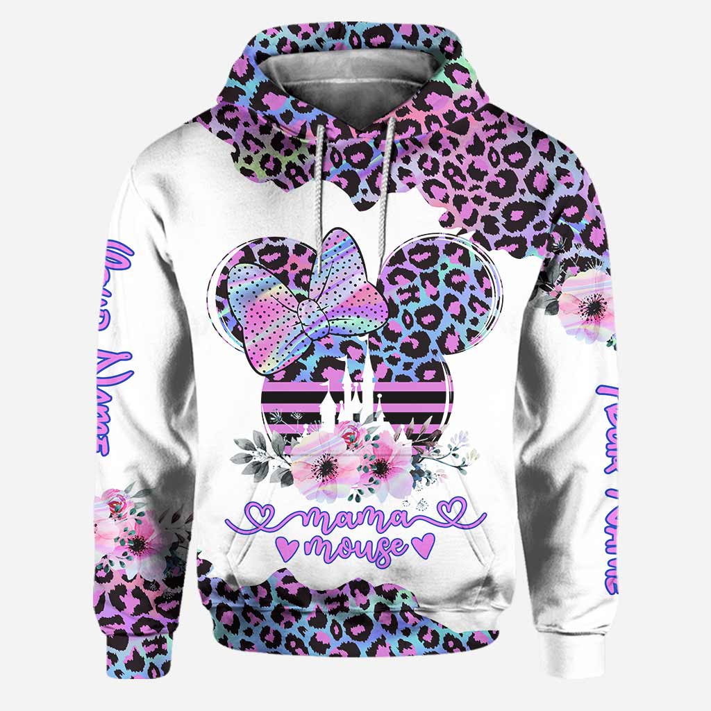 Personalized Mama Mouse Hoodie and Leggings Set for Mom Hoodie & Leggings GradoCreations