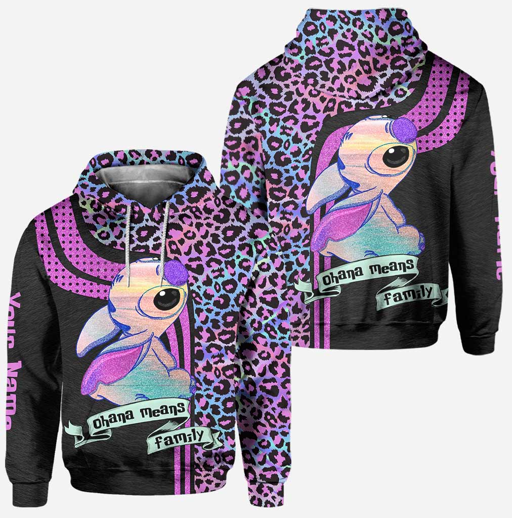 Personalized Ohana Means Family Hoodie and Leggings Set for Family Hoodie & Leggings GradoCreations