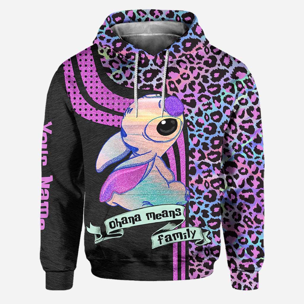 Personalized Ohana Means Family Hoodie and Leggings Set for Family Hoodie & Leggings GradoCreations