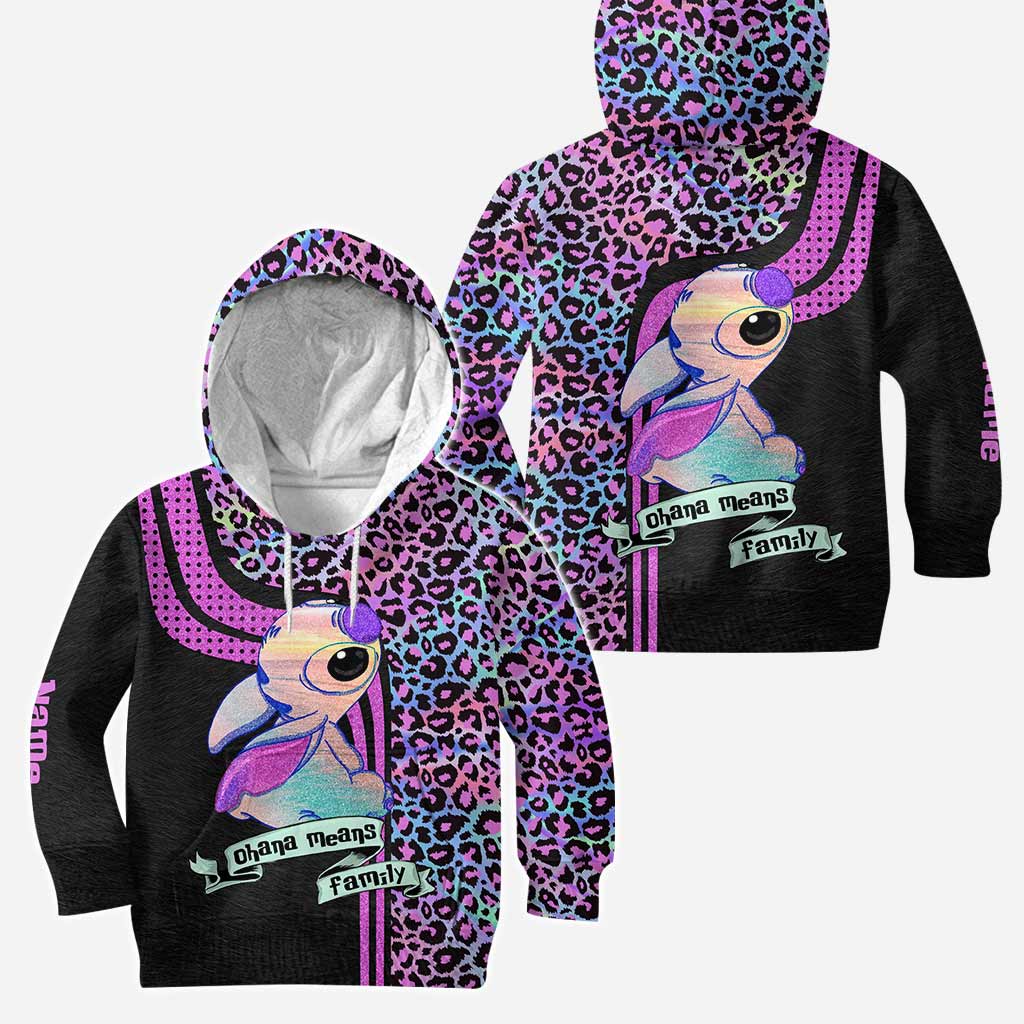 Personalized Ohana Means Family Hoodie and Leggings Set for Family Hoodie & Leggings GradoCreations